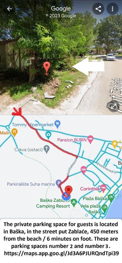 Villa Manuela Draga Bašćanska Dış mekan fotoğraf