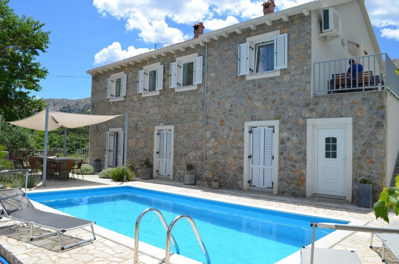 Villa Manuela Draga Bašćanska Dış mekan fotoğraf